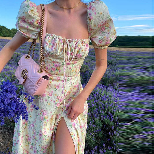 Summer Dress Print Long Dress