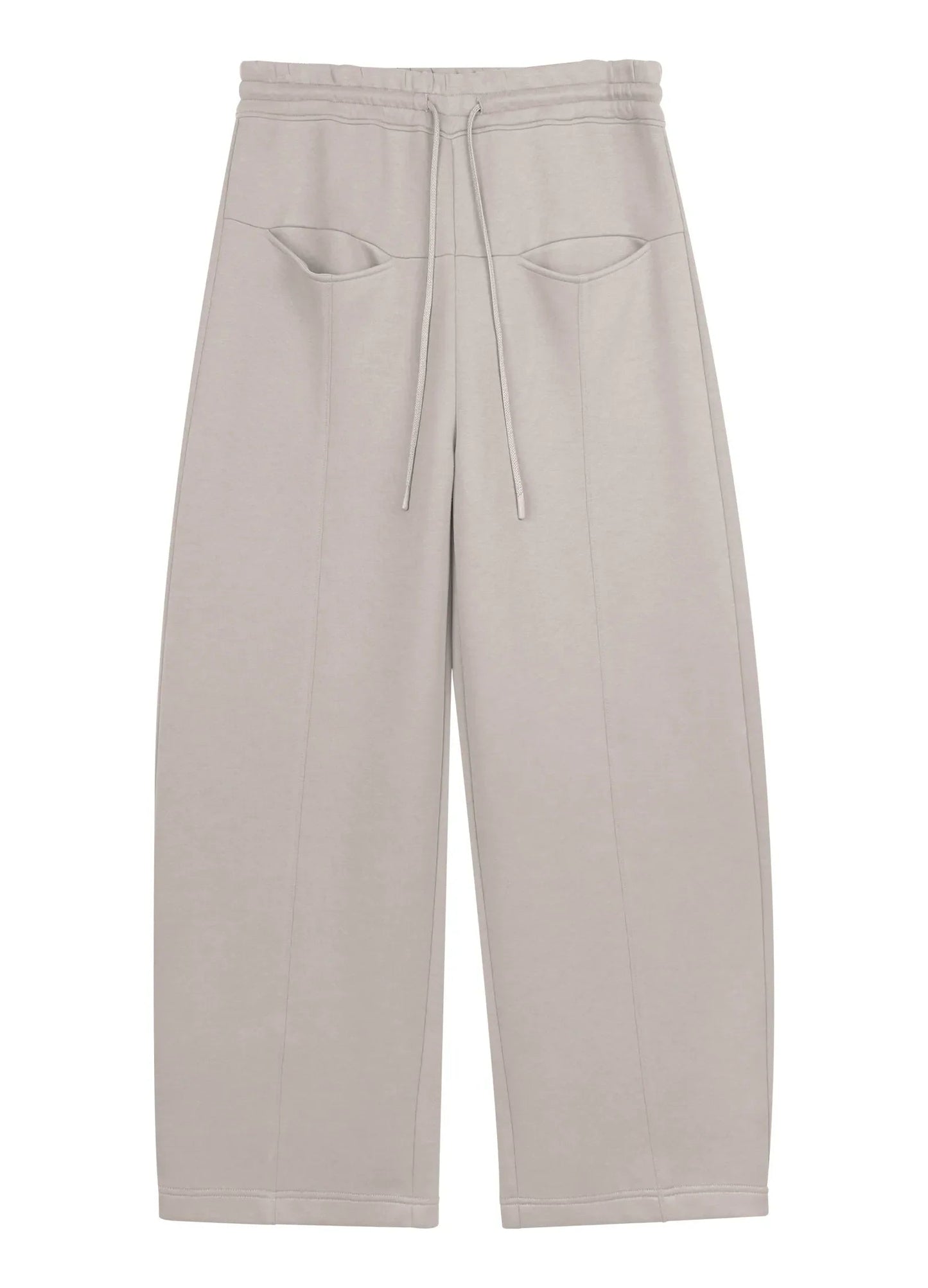 Embossed Logo Wide-leg Sweatpants