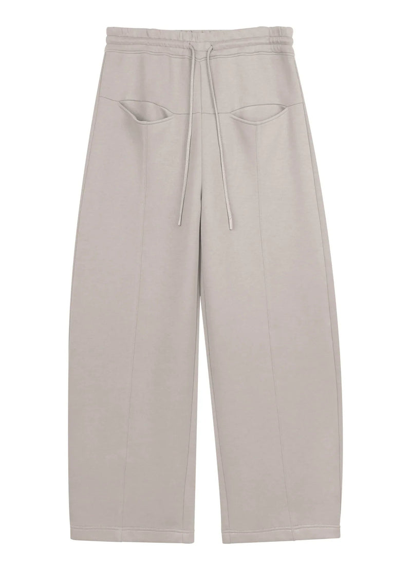 Embossed Logo Wide-leg Sweatpants