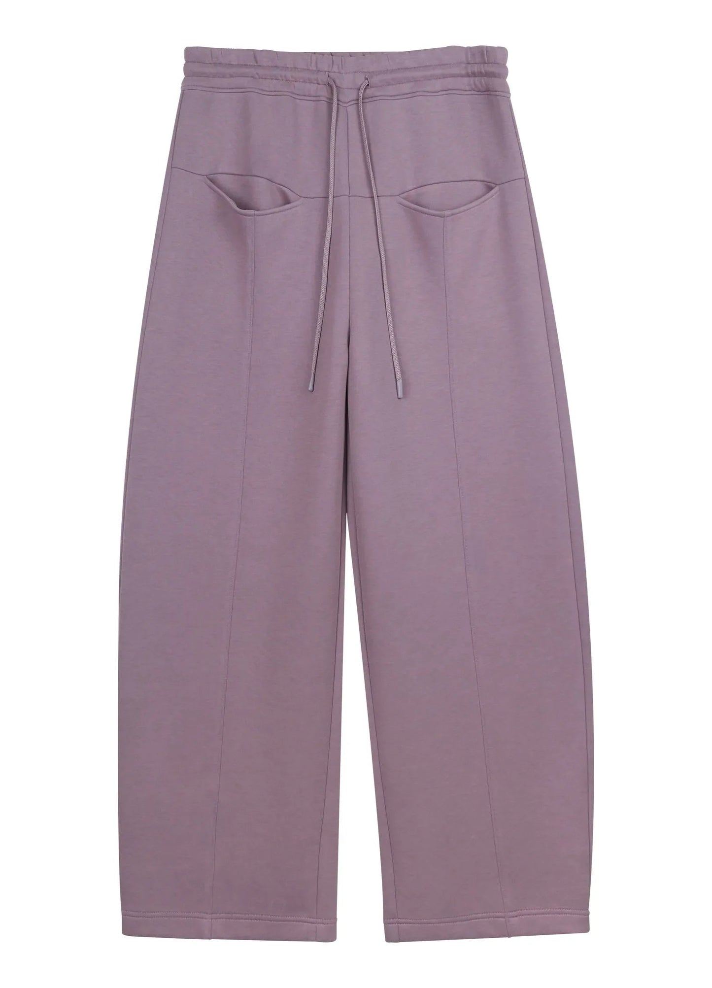 Embossed Logo Wide-leg Sweatpants