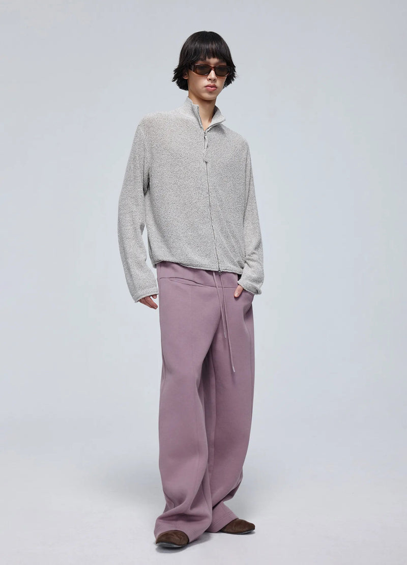 Embossed Logo Wide-leg Sweatpants
