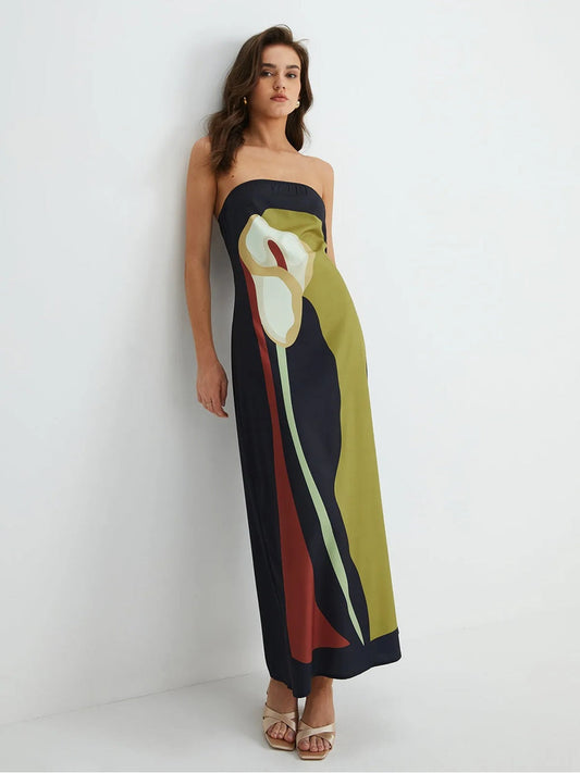 Harper | Strapless Maxi Dress