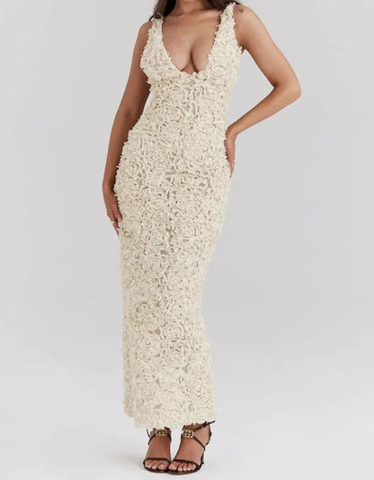 Arelith - Glamour A-line Maxi Dress
