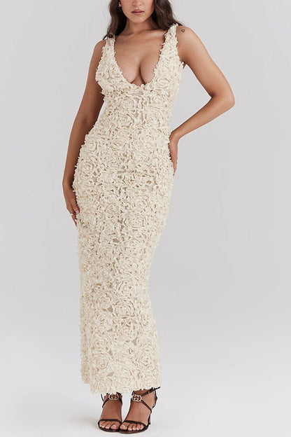 Lyra | Backless Maxi Dress