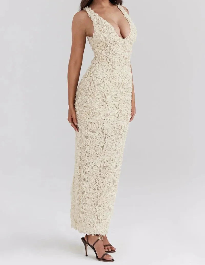Arelith - Glamour A-line Maxi Dress