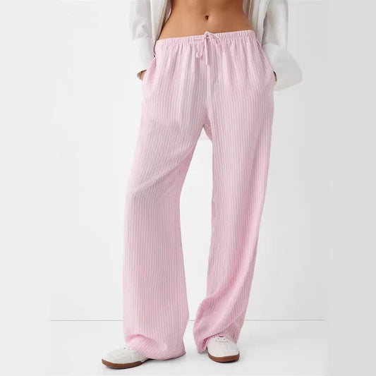 Striped School Season Daily Wear Pant