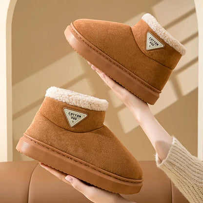 Fur Fluffy Cozy Soft Plush Fuzzy Snow Boot