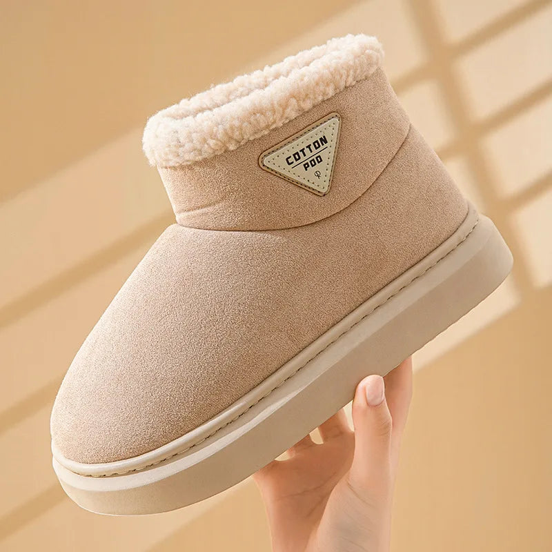 Fur Fluffy Cozy Soft Plush Fuzzy Snow Boot
