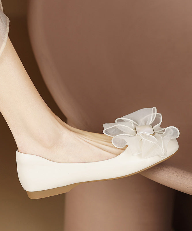 Flat Splicing Black for Shoes Bow
