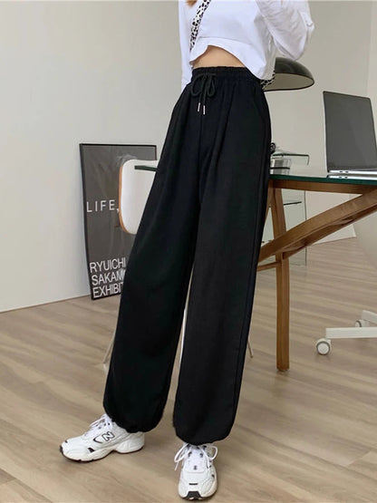 Loose Thin Gray Sporting Sweatpants