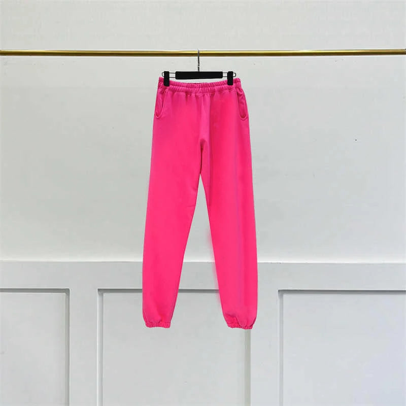 Fashionable Color Cotton Jogging Sweatpants