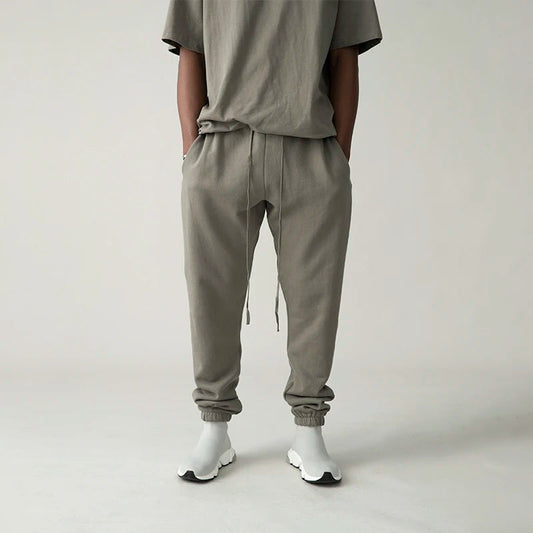 Fashionable Color Cotton Jogging Sweatpants