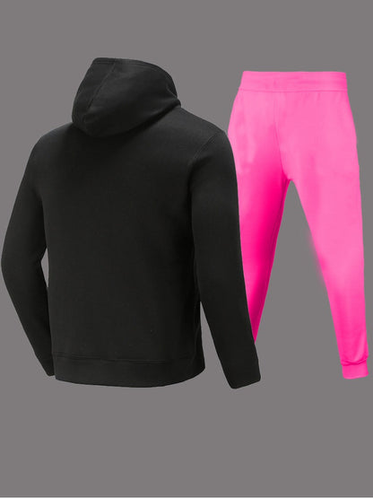 Graffiti Element Figure Two-piece Pants Set At9066
