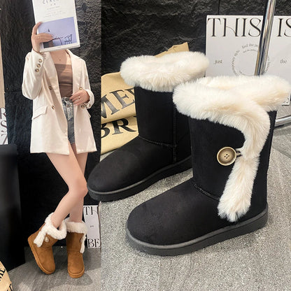 Warm Versatile Mid-calf Snow Boot