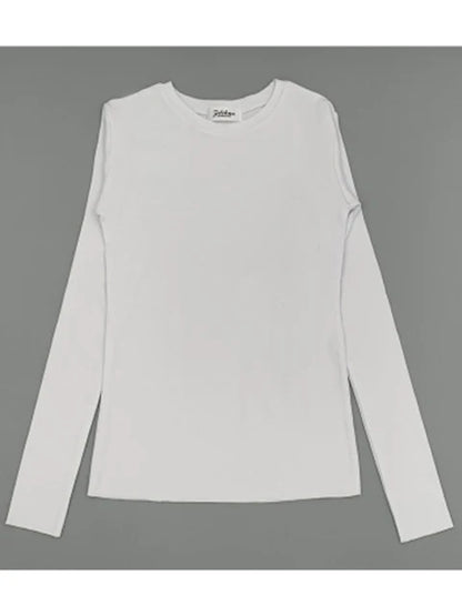 Female T-shirt Knitted Top White Shirt Strap Poleras Mujer De Moda Autumn Polera Blanca Hot Korean Style
