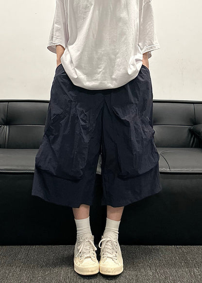 Fine Khaki High Waist Patchwork Straight Pants Yt028