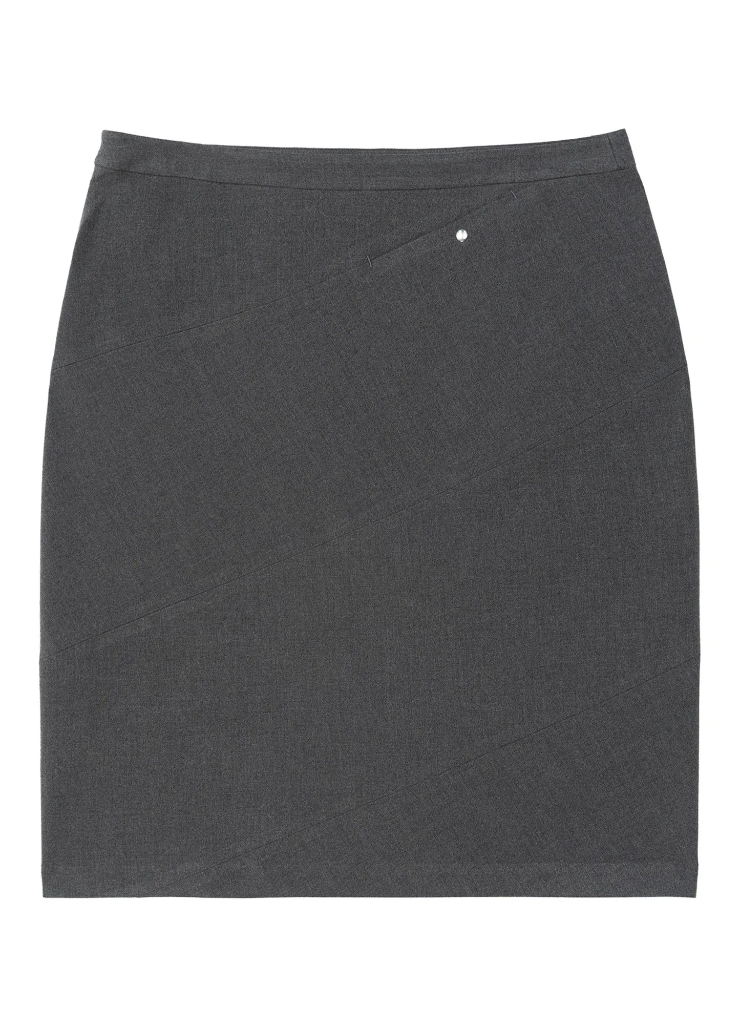 Charcoal Pencil Mini Skirt