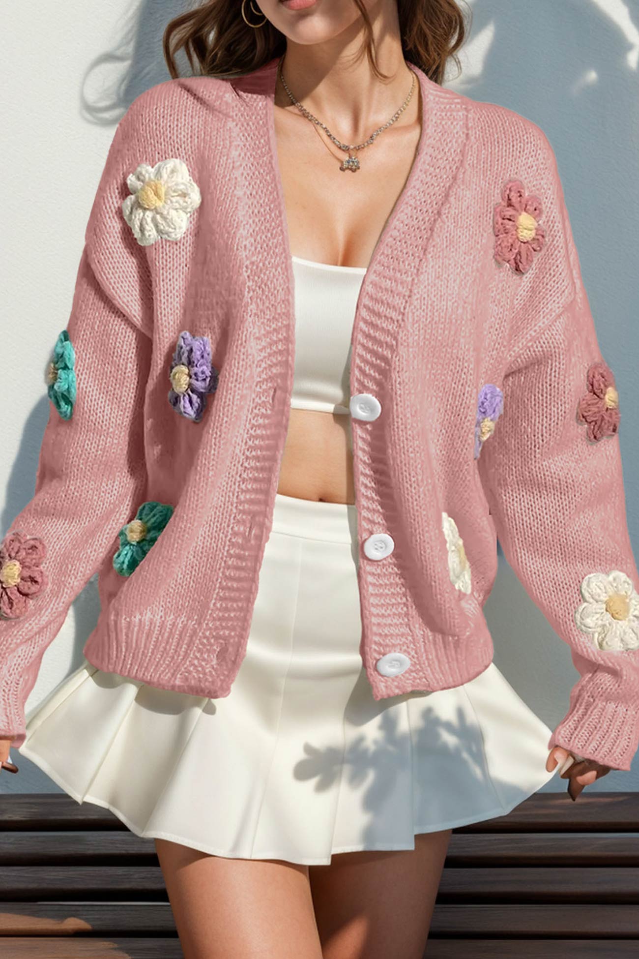 Crochet Button-deon Cardigan