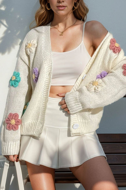 Crochet Button-deon Cardigan