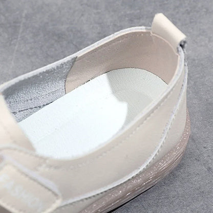 Genuine Leather Slip on Flats Moccasins Loafers Spring Autumn Shoes Shoes for Woman Sneakers Wsh4808
