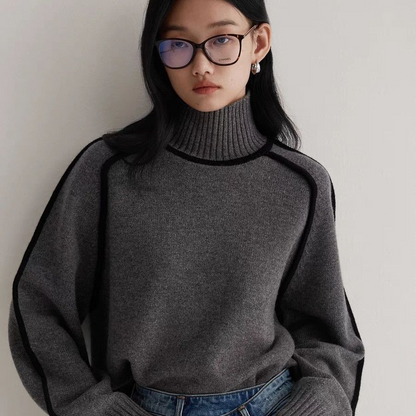 Kaeliryn – Soft Cashmere-like Turtleneck Sweater