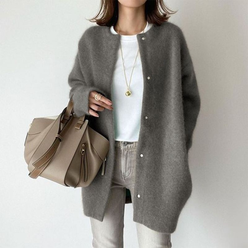 Clara - Soft Longline Knit Sweater