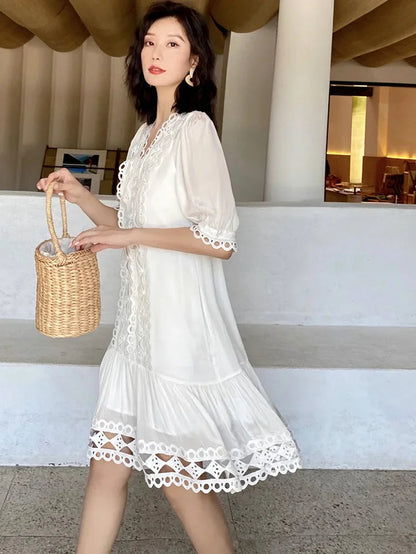 Summer Holiday Long Dress Vocation Beach New Midi Dress