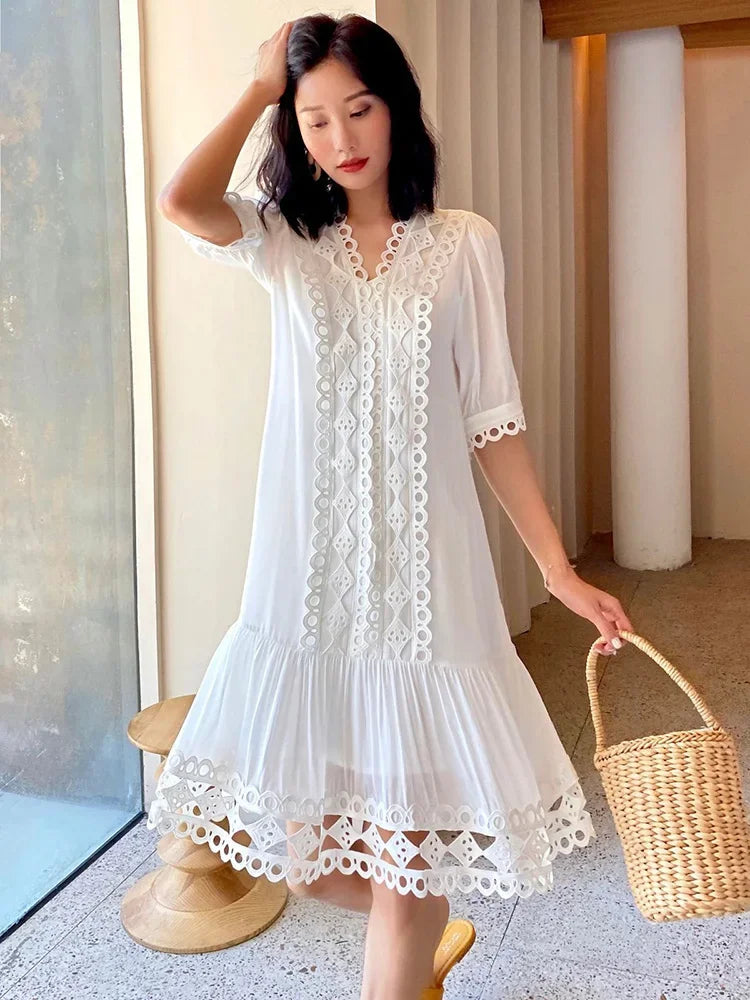 Summer Holiday Long Dress Vocation Beach New Midi Dress