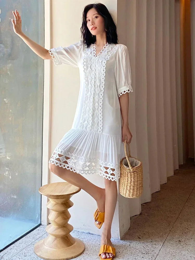 Summer Holiday Long Dress Vocation Beach New Midi Dress