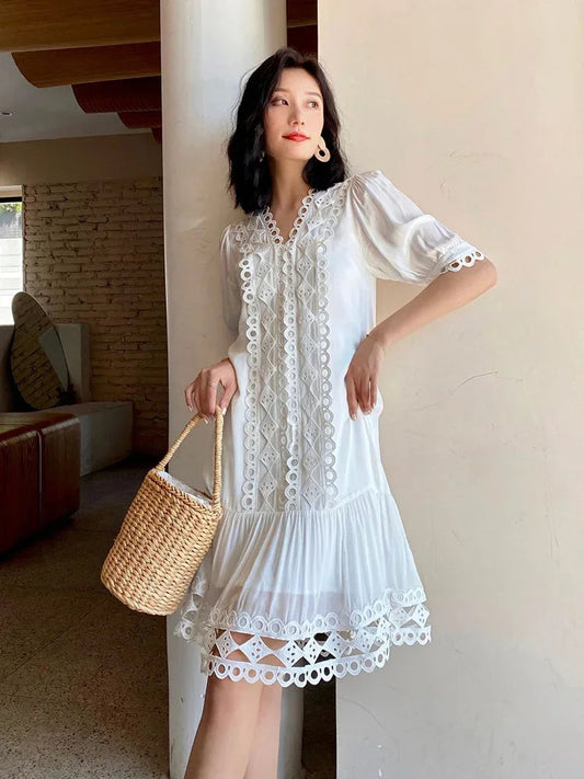 Summer Holiday Long Dress Vocation Beach New Midi Dress