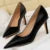 Shoes Rivet Woman Pumps New High Heels Stiletto Pu Leather Heels Party Shoes Female Heel 43