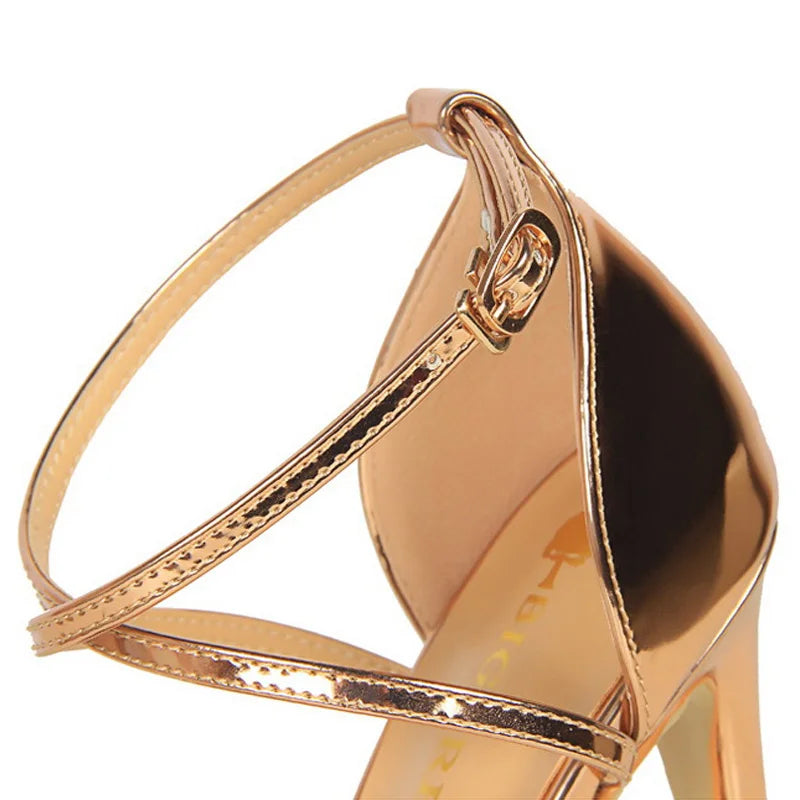 Shoes Buckle Strap High Heels New Heels Sandals Stiletto 11cm Heels Party Shoes Pumps Shoes