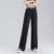 Lyocell Jeans Wide Leg Long Pants Straight Loose High Waist Sport Pants Female Office Trousers Lady Work Wear Thin