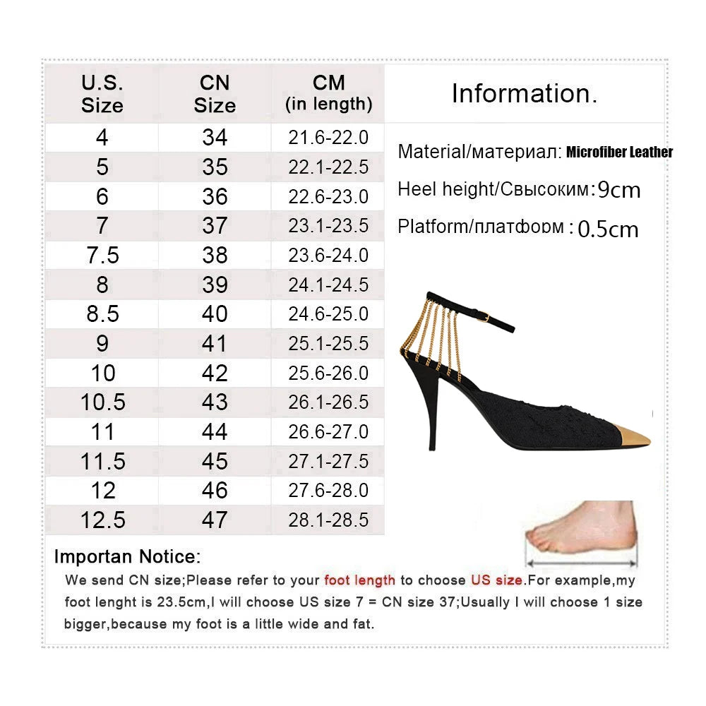 New Pointed Toe Buckle Pumps Super Stiletto High Heels Party Wedding Shoes Femmes Chaussures
