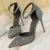 Shoes Shiny Rhinestones High Heels Shoes Pumps Stiletto Sweet Heels Wedding Shoes Sandals 10 Cm
