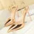 Shoes High Heels Shoes Patent Leather Woman Pumps Heels Blue Sliver Stiletto Heels Sandals