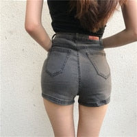 Denim Shorts With Tassel Pockets Mini Short Jeans