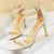Shoes Super High Heels 11cm Shoes Patent Leather Woman Pumps Heels Stiletto Open Toe Shoes