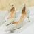 Shoes Heels New Woman Pumps Sequins High Heels Shoes Shoes Gold Sliver Stiletto Heels Sandals