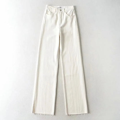 Jeans Bottom Straight Leg Baggy Jeans Fall Boyfriend Long Trousers High Waist Denim Pants