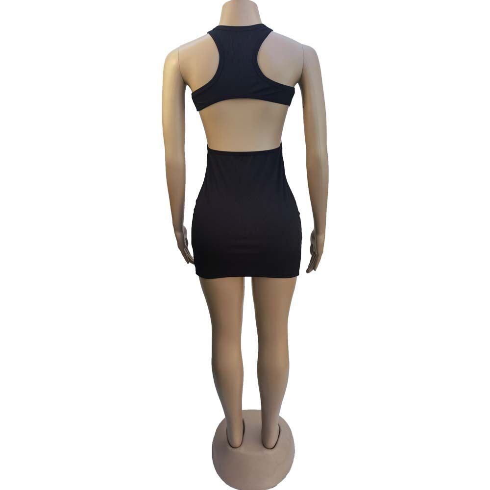 Mini Dress Summer Plain White Black T Shirt Dresses for