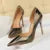 10.5cm High Heels Blue Green Valentine Pumps Glossy Stripper Stiletto Wedding Bridal Fetish Shoes 43