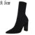 New Socks Boots Ankle Boots for Boots Balck Pointed Toe Elastic Heels Shoes Fetish Autumn Winter Female Shoes