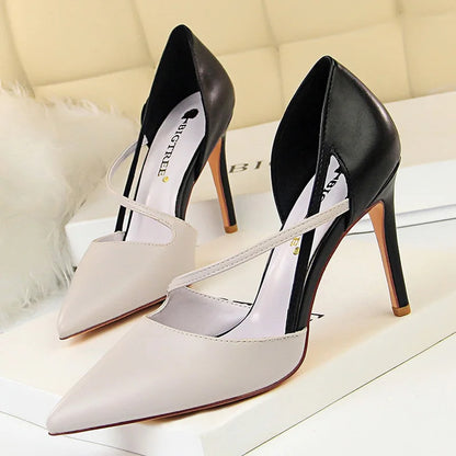 Shoes High Heels Woman Pumps Stiletto Shoes Basic Pump Sandals Female Shoes Stilettos 9.5 Cm