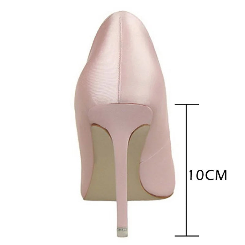 Shoes Rhinestone Pumps Stiletto Shoes High Heels Wedding Shoes Luxurious Heels Party Shoes Female