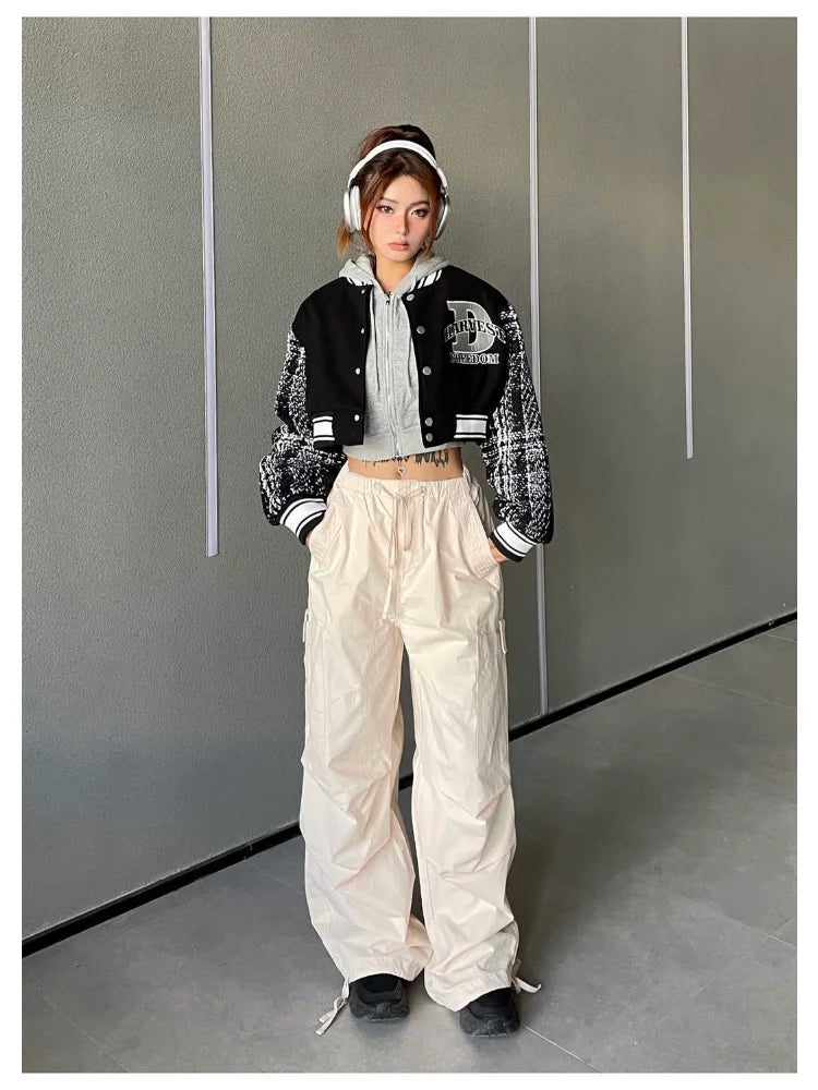 Baggy Cargo Y2k Oversize Wide Leg Sweatpants Harajuku Pant