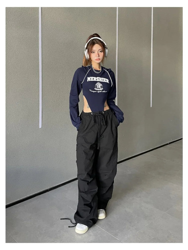Baggy Cargo Y2k Oversize Wide Leg Sweatpants Harajuku Pant