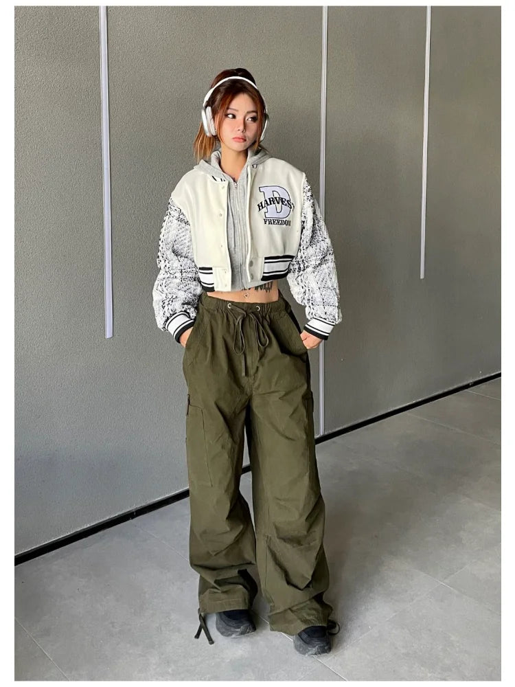 Baggy Cargo Y2k Oversize Wide Leg Sweatpants Harajuku Pant