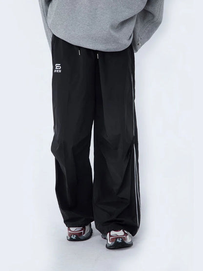 Techwear Black Baggy Sweatpants Oversized Jogging Pant