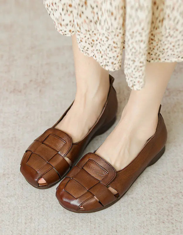 Close Toe Summer Flats